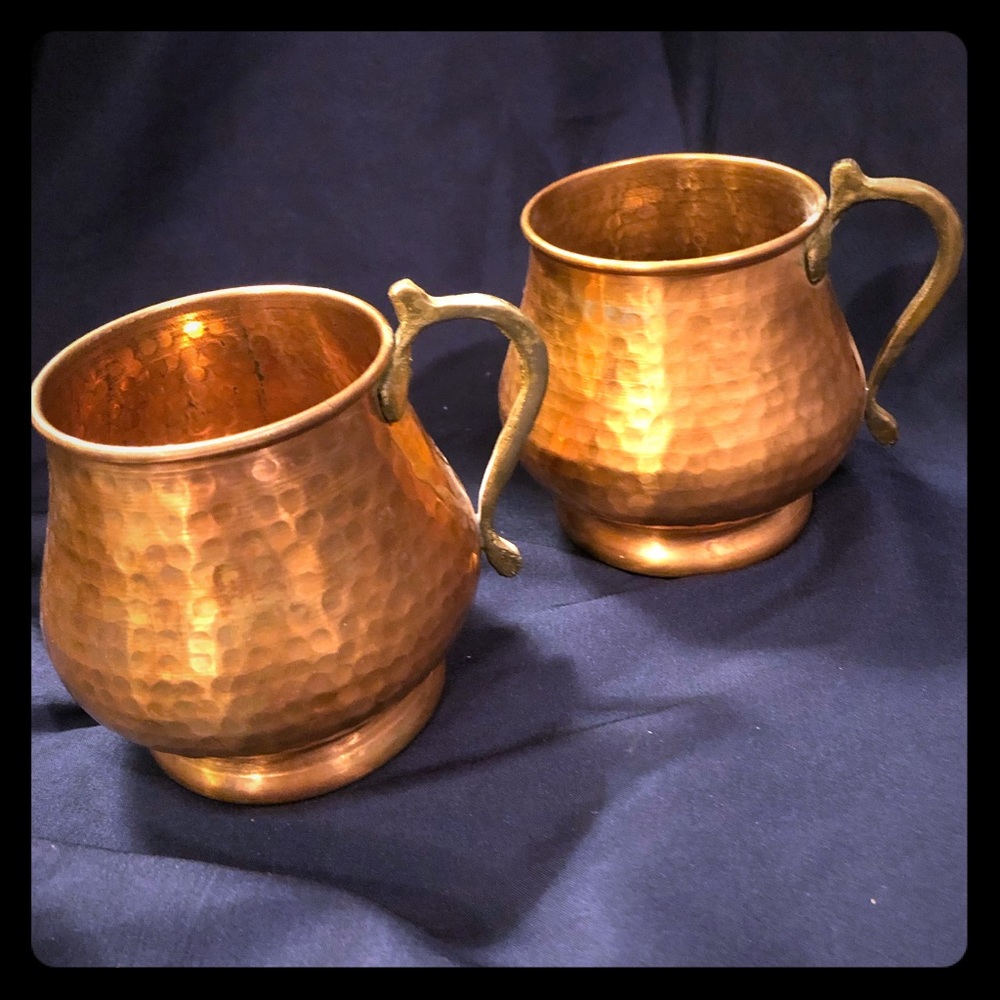 Two Moscow Mule Mugs